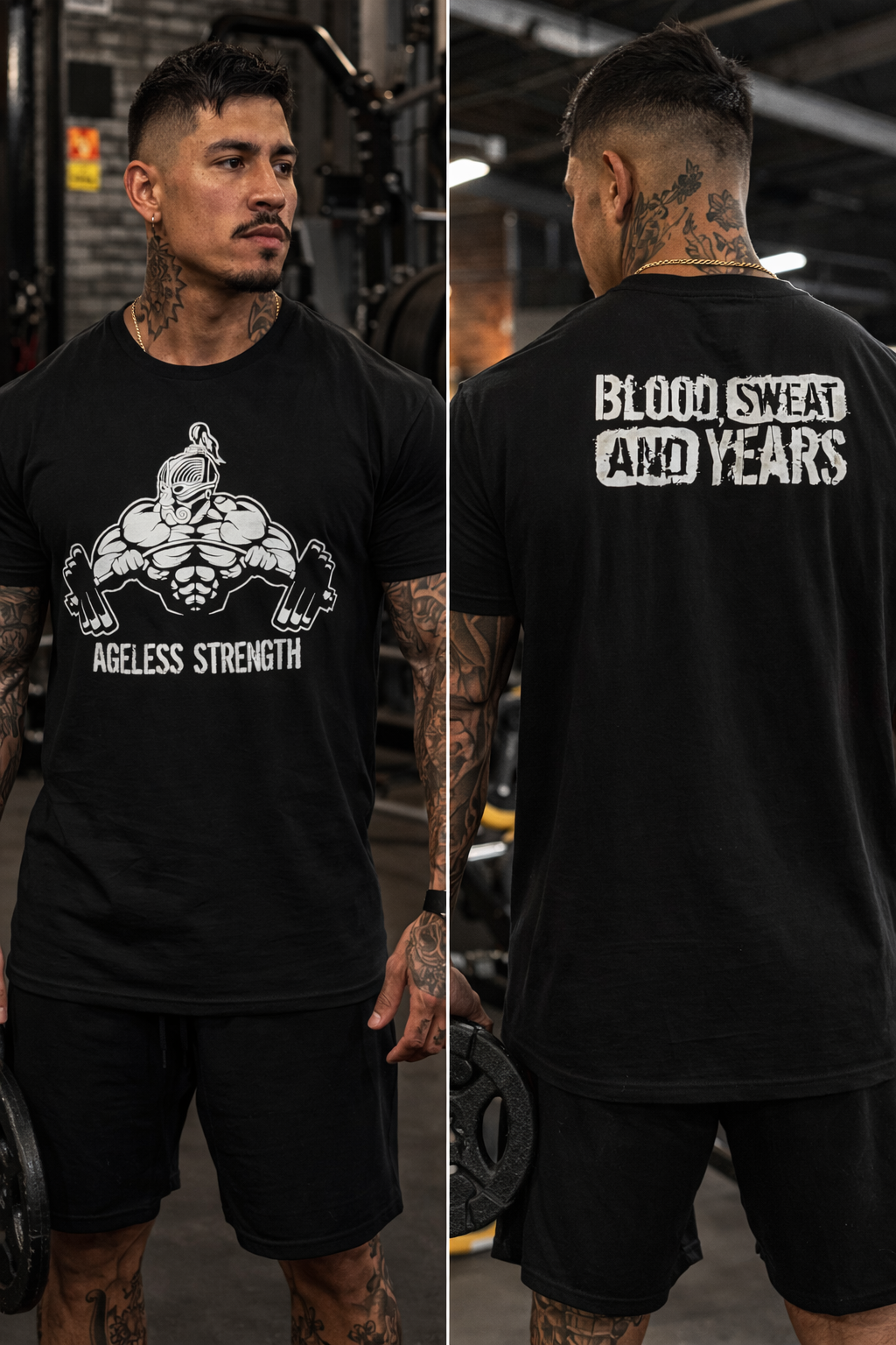 Ageless Strength x Blood, Sweat, and Years - $35