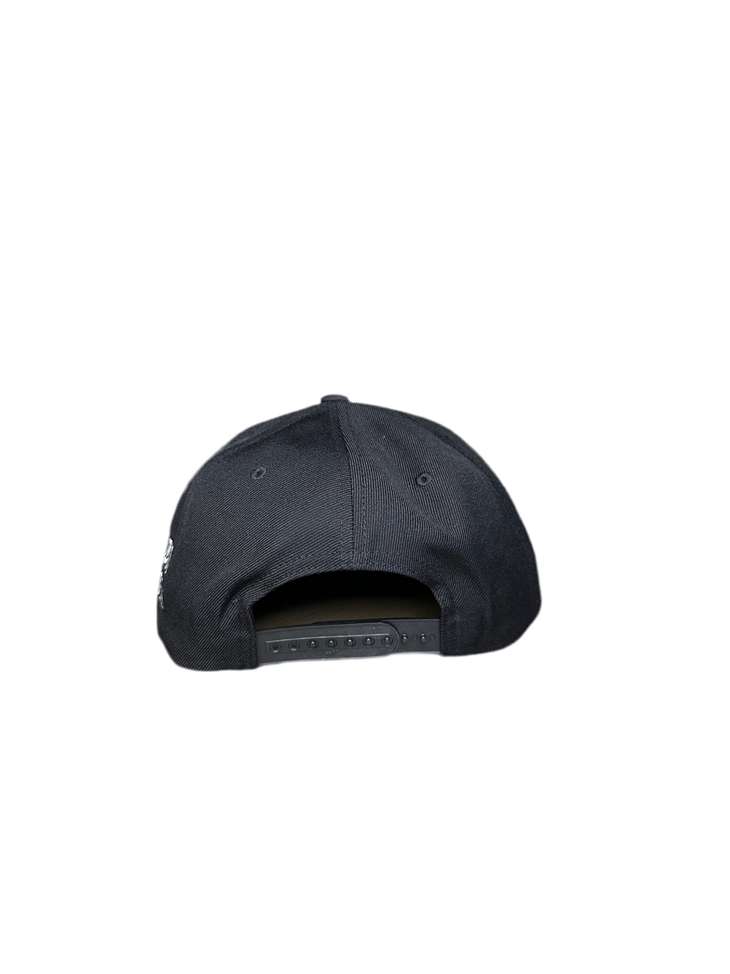 Black Ageless Strength Straight-Brim Cap