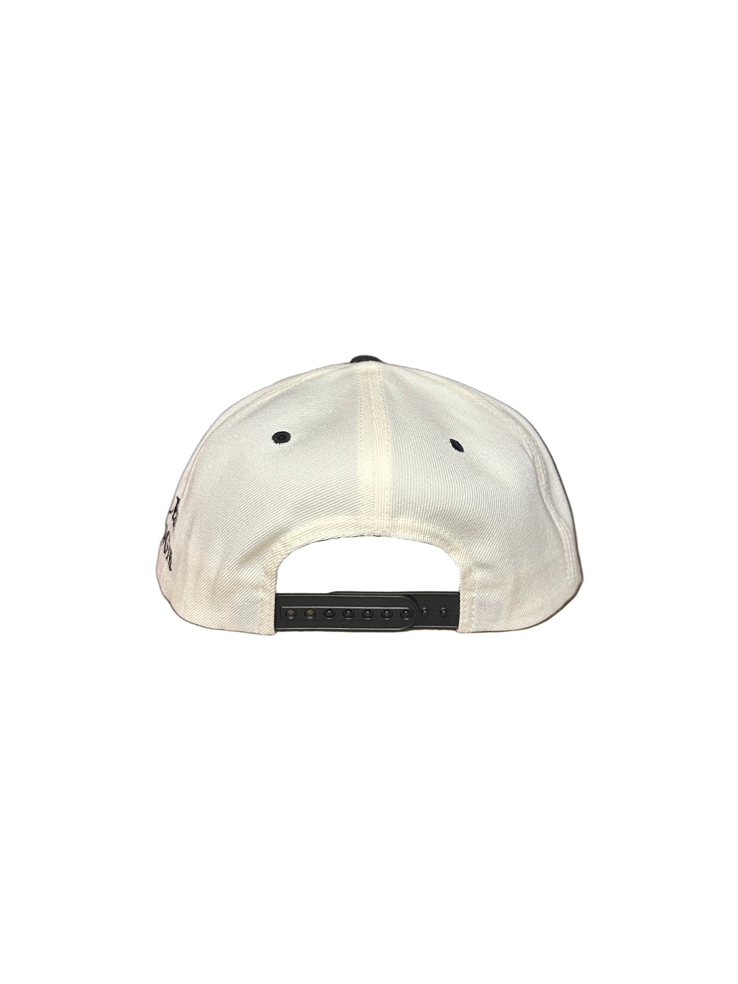 Black Ageless Strength Straight-Brim Cap
