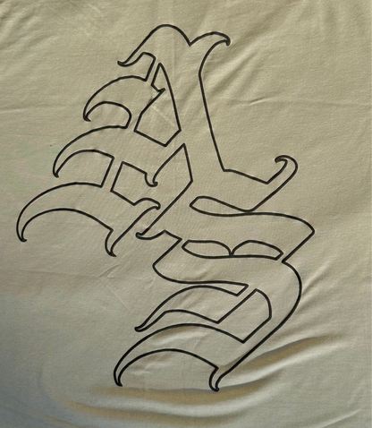 AS Oversized Beige Tee