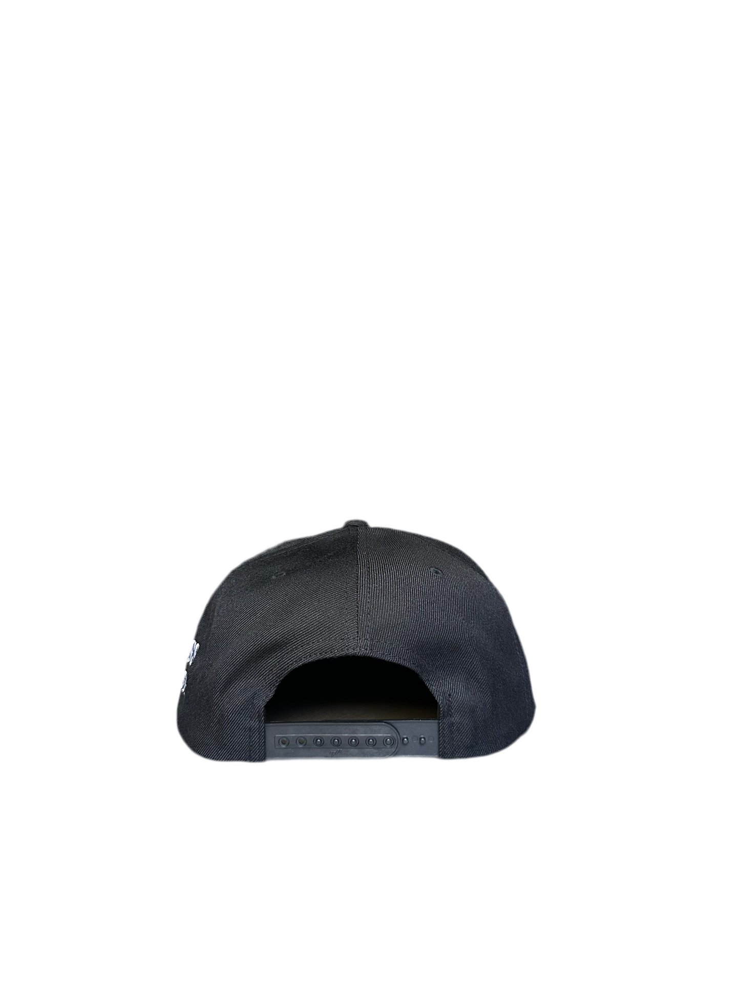 Black Ageless Strength Straight-Brim Cap