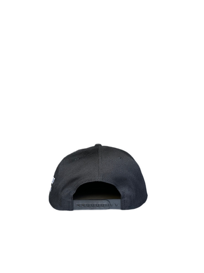 Black Ageless Strength Straight-Brim Cap