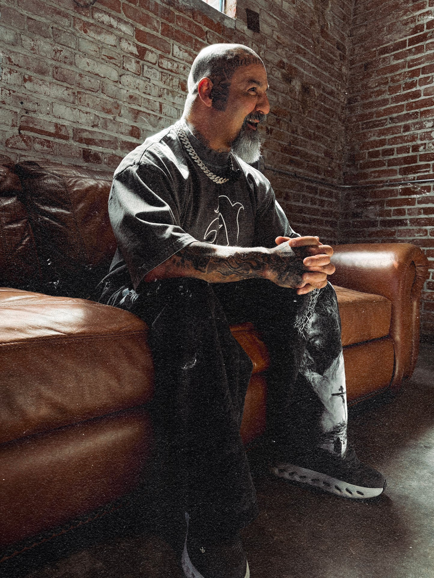 A.S. Oversized Acid Wash Tee - ($40)