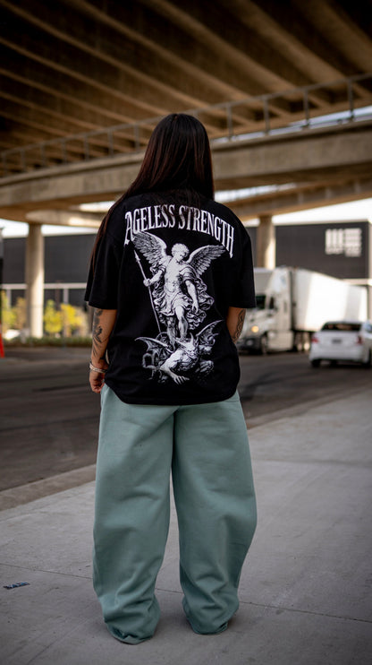 Ageless Strength “Divine Victory” Oversized Tee