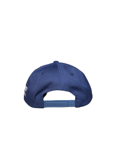 Premium Blue Ageless Strength Straight-Brim Cap