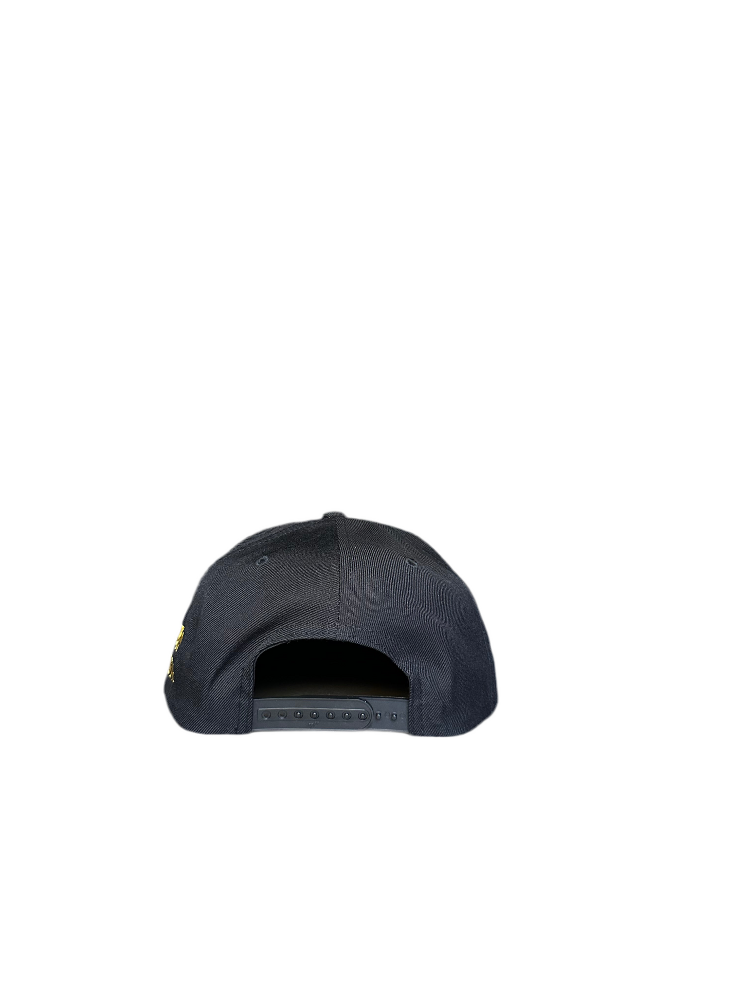 Black Ageless Strength Straight-Brim Cap