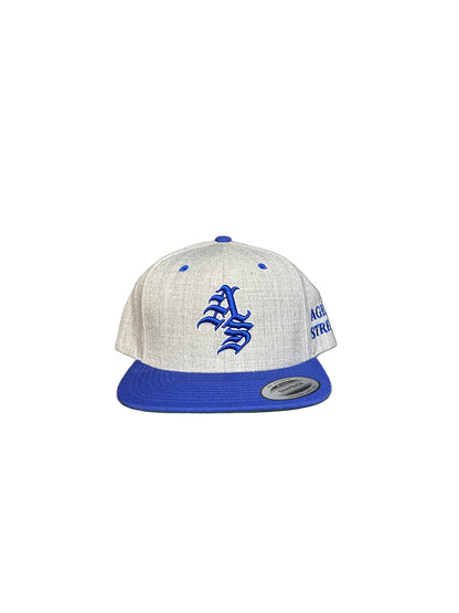 Premium Blue Ageless Strength Straight-Brim Cap
